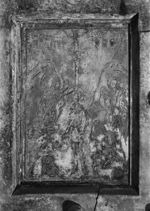 Porta Sacra: Taufe Christi (linker Flügel, Reihe 2, Tafel 1)