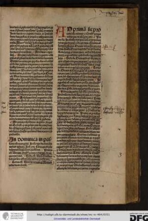 In dominica in passione est evangelium In illo tempore dicebat Ihesus trubis Iudeorum, Joh viii, circa quod possent disputari sequentes questiones...