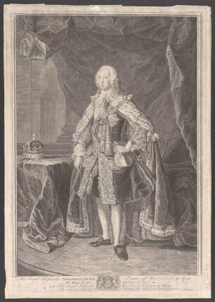Porträt Friedrich Ludwig, Prinz von Wales (1707-1751)