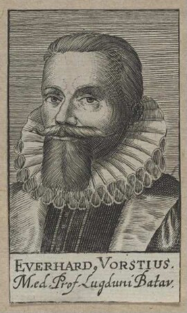 Bildnis des Everardus Vorstius