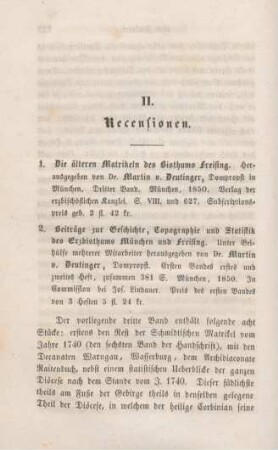 120-135 [Rezension] Die älteren Matrikeln des Bisthums Freysing
