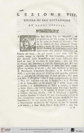 Lezione VIII.