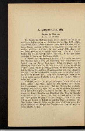 X. Flandern 1917 (II)