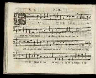 XIV. Et exultauit spiritus meus (Primi Toni)