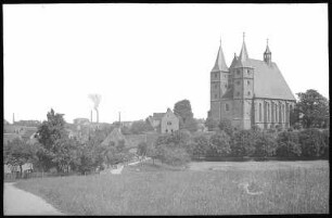 Geithain. Blick auf Geithain mit Kirche
