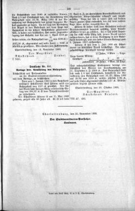 No. 24. (332-354), 24. November 1909