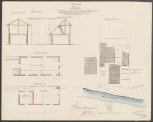 Breuninger, Christian Gottlieb, Ww., Gerber Aufstockung der Werkstatt