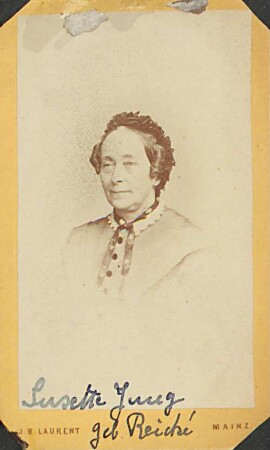 Susette Jung, Porträt