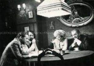 Szene aus der ARD-Fernsehserie "Café Wernicke"