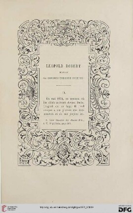 2. Pér. 6.1872: Léopold Robert d'après sa correspondance inédite, 2