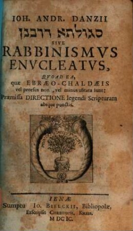Rabbinismus enucleatus