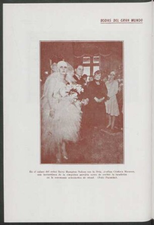 Bodas del gran mundo