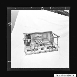 LD Messwagen, Relais-Einschub M19387.1, Rückseite, Foto 1983