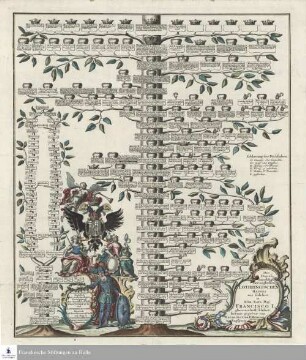 Des Durchlauchtigst Herzoglichen Lothringischen Hauses wie solches in Röm. Kays. Maj. Francisco I. glorreichest blühet