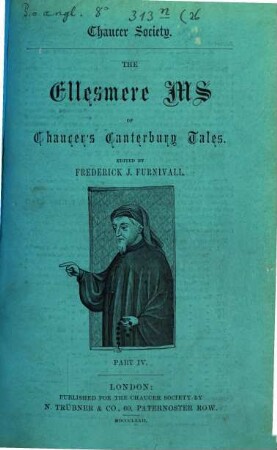 The Ellesmere ms of Chaucer's Canterbury tales. 4