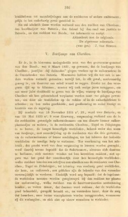 V. Boedjangs van Cheribon