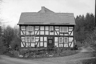 Fachwerkhaus (Fachwerkhaus); Eiterfeld, Bergstraße 1