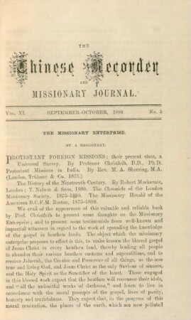 No. 5. September - October, 1880