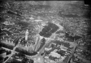 Leipzig, Innenstadt, Neues Rathaus, Augustusplatz