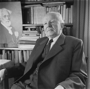 Portraitserie Eduard Spranger und Wolfdietrich Schnurre : Eduard Spranger (27.06.1882-17.09.1963; Philosoph, Pädagoge, Psychologe)