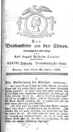 53. Stueck, 31. Dezember 1838