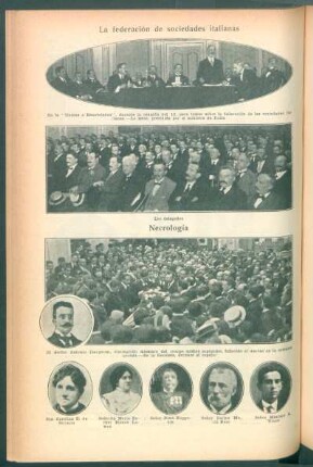 La federación de sociedades italianas