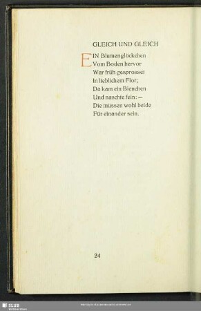 Gleich und gleich