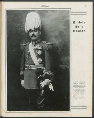 El jefe de la Nación