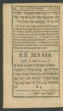 Ex Jesaia.