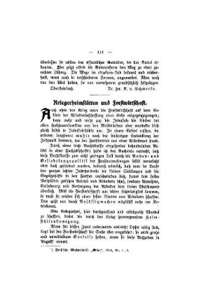 Kriegerheimstätten und Forstwirtschaft