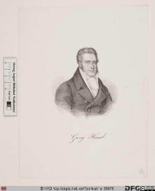 Bildnis (Johann) Georg (Heinrich) Hassel