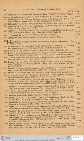 H (Nr. 507 - 584)