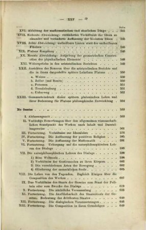 Die genetische Entwickelung der platonischen Philosophie, 2,2