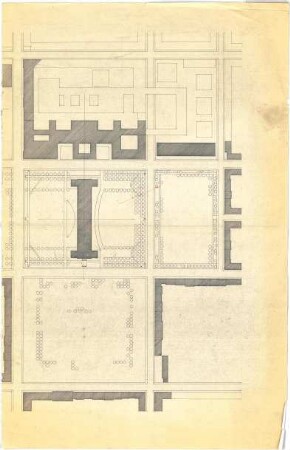 Döllgast, Hans; München; Alte Pinakothek, Wiederaufbau - Grundriss