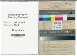 Entnazifizierung Anna Ross , geb. 12.07.1920 (Lehrerin)