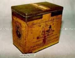 Blechdose für "Bester Dampfschiff Tobac" A.H. THORBECKE und COMP.