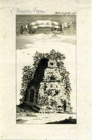 Grafik "Tombeau de Virgile"