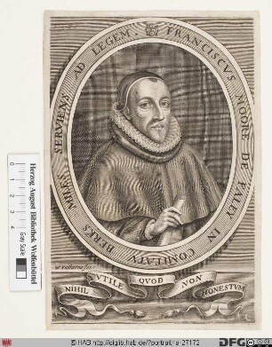Bildnis Francis Moore (1616 Sir)