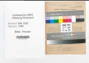 Entnazifizierung Theodor Bitter , geb. 06.03.1910 (Kaufmaennischer Angestellter)