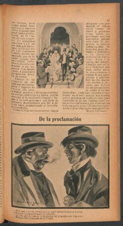 De la proclamación - [Viñeta cómica]