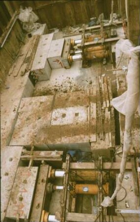 Heilbronn Böckingen Neubau Brücke 4314 hydraulische Pressen