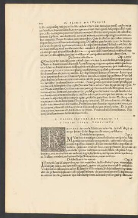 C. Plinii Secundi Naturalis Historiae Liber Undecimus