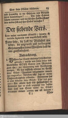 Der siebende Vers