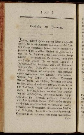 Geschichte der Italiener