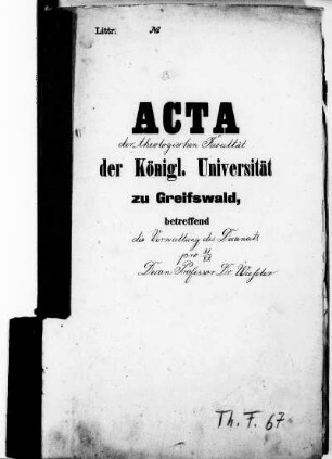 Dekanat Carl Wieseler