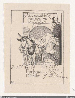 Exlibris ZurWesten, Walter von