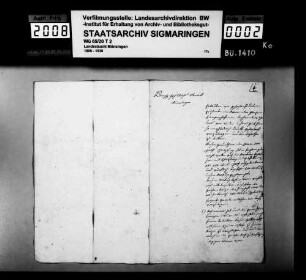 Weidestreitigkeiten der Gemeinde Anhausen gegen Baron Speth in Schülzburg