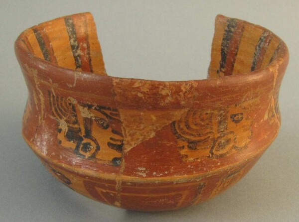 Vase en terre cuite (fragment)