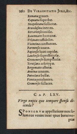 Cap. LXV.