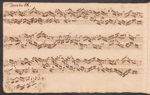 Inventionen; cemb; f-Moll; BWV 780